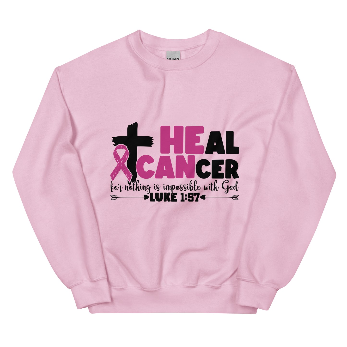 Heal Breast Cancer Unisex Sweatshirt
