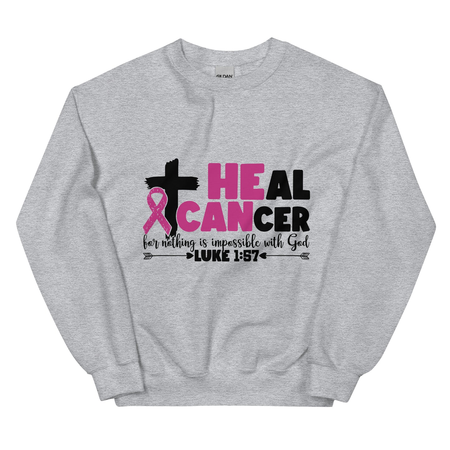 Heal Breast Cancer Unisex Sweatshirt